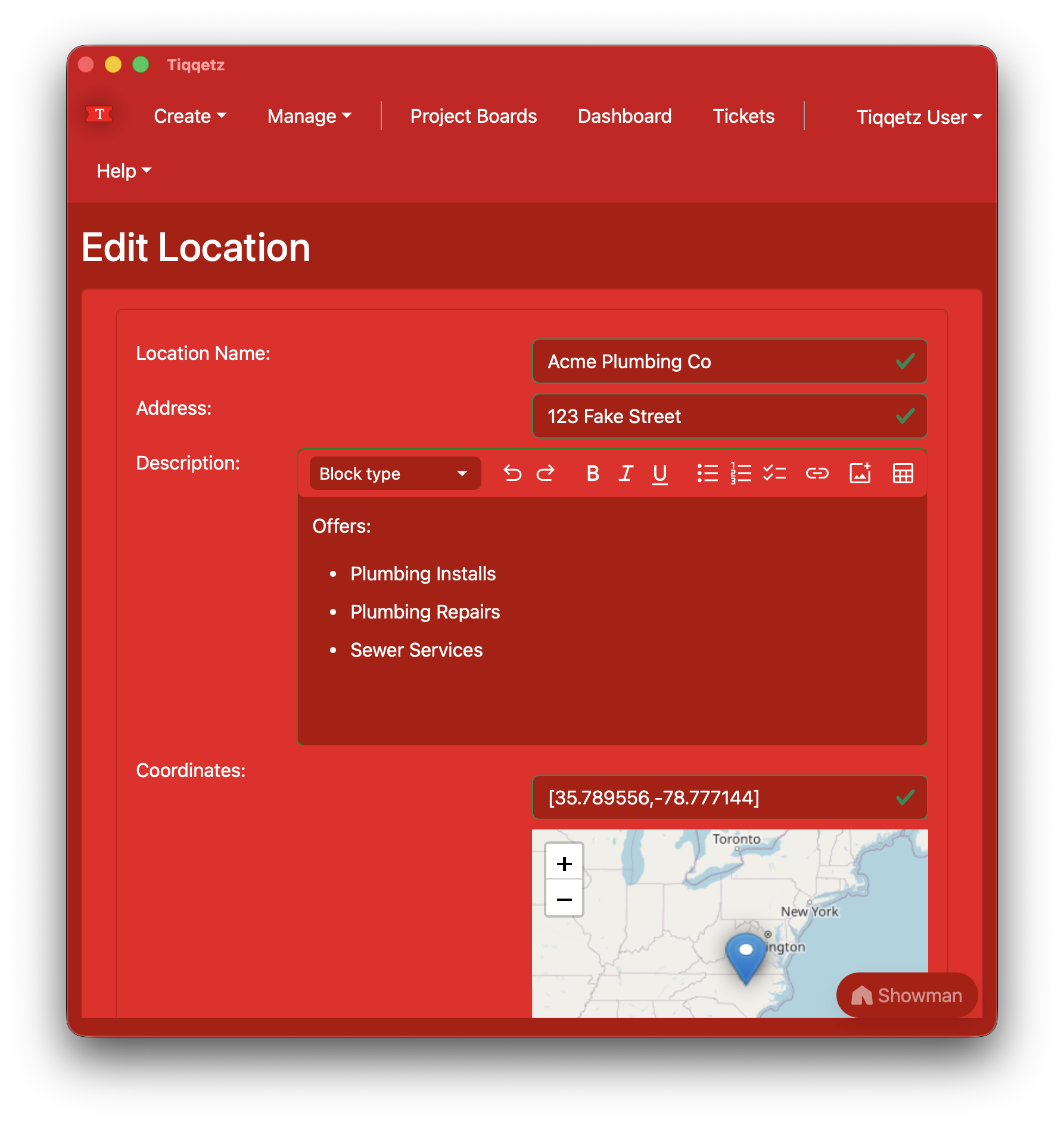Location-Aware Tasks